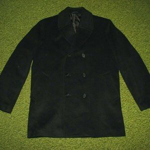 RALPH LAUREN Black Wool Peacoat/ Coat (Polo, RRL)